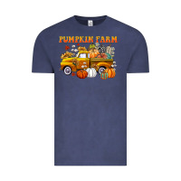 Vintage Denim pumpkin farm Vintage Tee - CowGirlArtShop