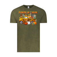 Vintage Olive pumpkin farm Vintage Tee - CowGirlArtShop