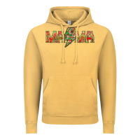 Vintage Mustard Mama christmas lightning bolt mother's day Vintage Hoodie - HowdyJamesFarm