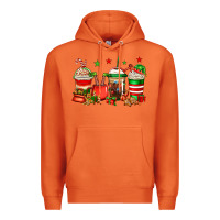 Carrot Christmas elfs coffee Premium Hoodie - Jasminsmagicworld