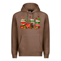 Chestnut Christmas elfs coffee Premium Hoodie - Jasminsmagicworld
