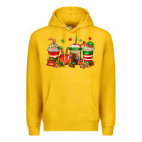 Lemon Christmas elfs coffee Premium Hoodie - Jasminsmagicworld