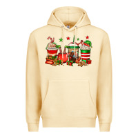 Pina Colada Christmas elfs coffee Premium Hoodie - Jasminsmagicworld