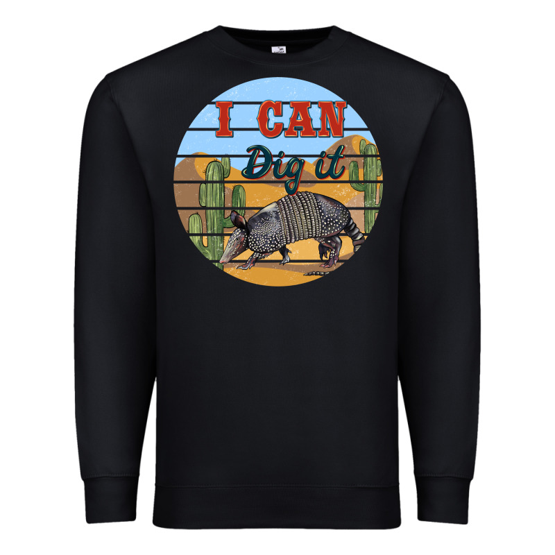 I Can Dig It Armadillo Premium Sweatshirt by BarkalooDesign | Teevron