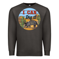 Smoke i can dig it armadillo Premium Sweatshirt - BarkalooDesign