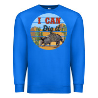 True Royal i can dig it armadillo Premium Sweatshirt - BarkalooDesign