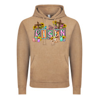 Vintage Coffee He is risen Easter  Easter Day Vintage Hoodie - CowGirlArtShop