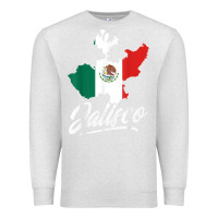 Oatmeal Heather Mexico Jalisco Mexican Flag Gift Premium Sweatshirt - trangStudio