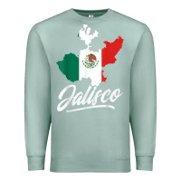 Seafoam Mexico Jalisco Mexican Flag Gift Premium Sweatshirt - trangStudio