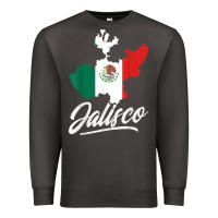 Smoke Mexico Jalisco Mexican Flag Gift Premium Sweatshirt - trangStudio