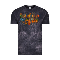 Cloud Black sweather weather Vintage Tee - CowGirlArtShop