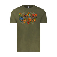 Vintage Olive sweather weather Vintage Tee - CowGirlArtShop