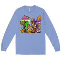 Colony Blue texas mardi gras olivia Long Sleeve Tee - OliviaCreatesArt