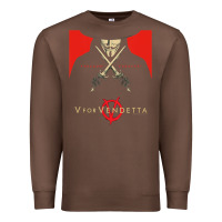 Chestnut V For Vendetta Freedom Forever Premium Sweatshirt - trangStudio