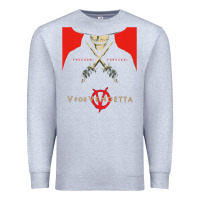 Heather Grey V For Vendetta Freedom Forever Premium Sweatshirt - trangStudio