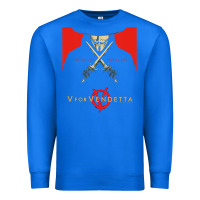 True Royal V For Vendetta Freedom Forever Premium Sweatshirt - trangStudio