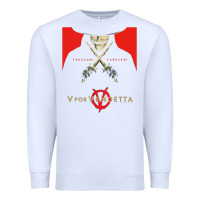 White V For Vendetta Freedom Forever Premium Sweatshirt - trangStudio