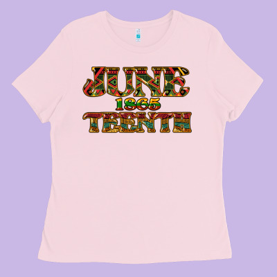 Juneteenth 1865 Ladies Tee Designed By Nancycooperartshop