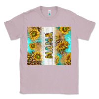 Lilac western mother's day mama with turquoise and sunflowers and leopard tu Classic Tee - TumblerDesignByShophia