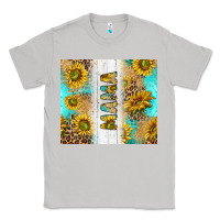 Moon Dust western mother's day mama with turquoise and sunflowers and leopard tu Classic Tee - TumblerDesignByShophia