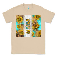 Mushroom western mother's day mama with turquoise and sunflowers and leopard tu Classic Tee - TumblerDesignByShophia