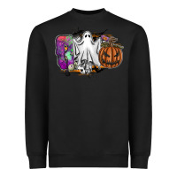 Black boo Heavyweight Sweatshirt - SublimationCraftShop