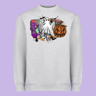 Boo Heavyweight Sweatshirt Designed By Sublimationcraftshop