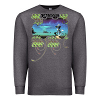 Charcoal Heather Yes Yessongs Premium Sweatshirt - trangStudio