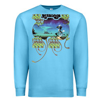 Ocean Blue Yes Yessongs Premium Sweatshirt - trangStudio