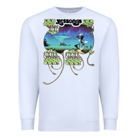 White Yes Yessongs Premium Sweatshirt - trangStudio