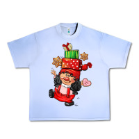 Grape Ice cute christmas girl gnome Urban Heavy Tee - CowGirlArtShop