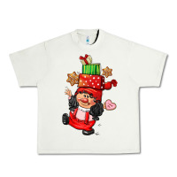 Pistachio cute christmas girl gnome Urban Heavy Tee - CowGirlArtShop