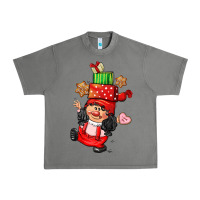 Tornado cute christmas girl gnome Urban Heavy Tee - CowGirlArtShop