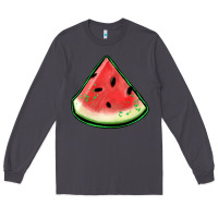 Smoke watermelon sliece Long Sleeve Tee - Jasminsmagicworld