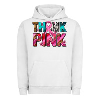 Pigment Lunar Rock think pink cancer ribbon Urban Hoodie - AdoDesignShop