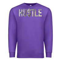 Purple Hustle 100 Dollar Bill Christmas Gift entrepreneur Premium Sweatshirt - trangStudio