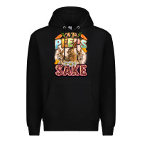 Black Oh for peeps sake Easter Day Premium Hoodie - LillyAllenDesigns