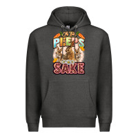 Charcoal Heather Oh for peeps sake Easter Day Premium Hoodie - LillyAllenDesigns