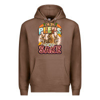 Chestnut Oh for peeps sake Easter Day Premium Hoodie - LillyAllenDesigns