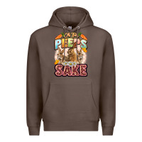 Coffee Oh for peeps sake Easter Day Premium Hoodie - LillyAllenDesigns