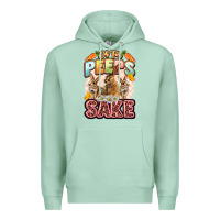 Seafoam Oh for peeps sake Easter Day Premium Hoodie - LillyAllenDesigns