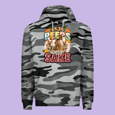 Oh For Peeps Sake Easter Day Premium Hoodie Designed By Lillyallendesigns