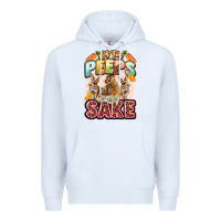 White Oh for peeps sake Easter Day Premium Hoodie - LillyAllenDesigns
