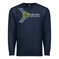 Navy St Louis Missouri Flag Vintage Faded Home Family Premium Sweatshirt - trangStudio