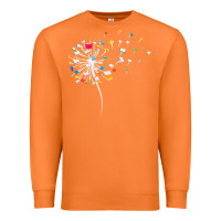 Carrot Womens Funny Dandelion Books Gift For Reading Lover Women Girls V-Neck Premium Sweatshirt - trangStudio