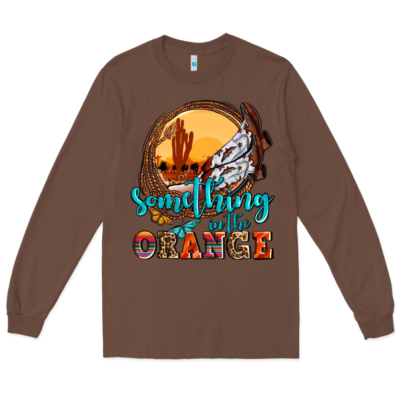 Something In The Orange Olivia Long Sleeve Tee by OliviaCreatesArt | Teevron