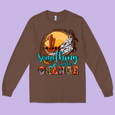 Something In The Orange Olivia Long Sleeve Tee Designed By Oliviacreatesart