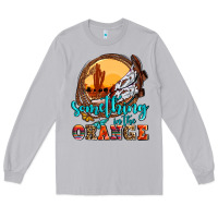 Moon Dust something in the orange olivia Long Sleeve Tee - OliviaCreatesArt