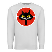 Dove Grey black cat squadron taiwanese u 2 spy plane emblem gift tank top Premium Sweatshirt - trangStudio