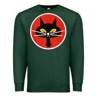 Sports Green black cat squadron taiwanese u 2 spy plane emblem gift tank top Premium Sweatshirt - trangStudio